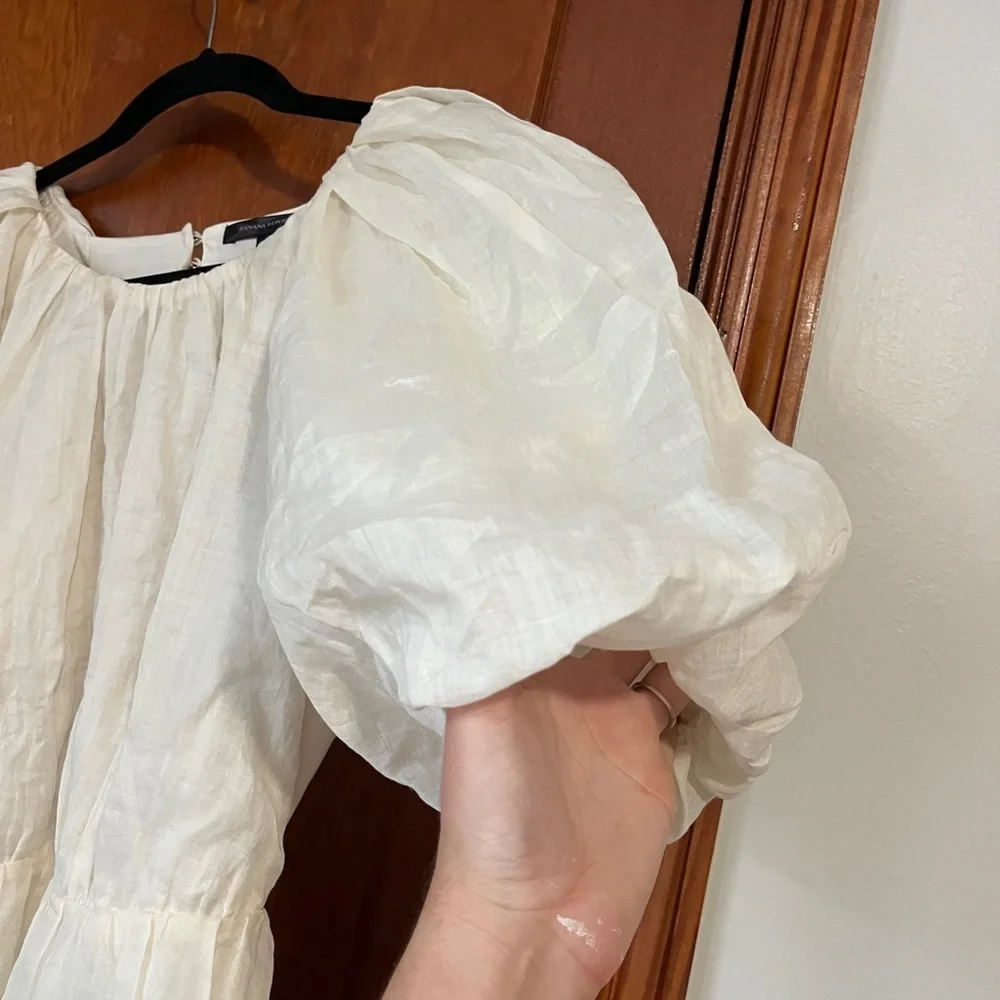 Banana Republic Cream Women’s Dress Size XS NEW WITH TAGS - Picture 4 of 7